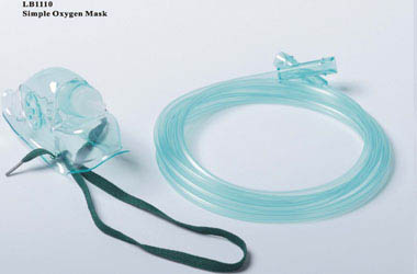 Simple oxygen mask