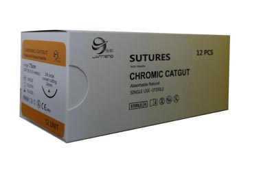 Chromic catgut suture