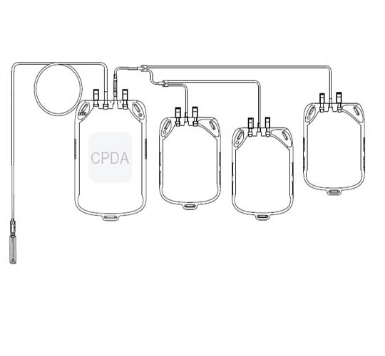 Quadruple Blood Bag (CPDA)