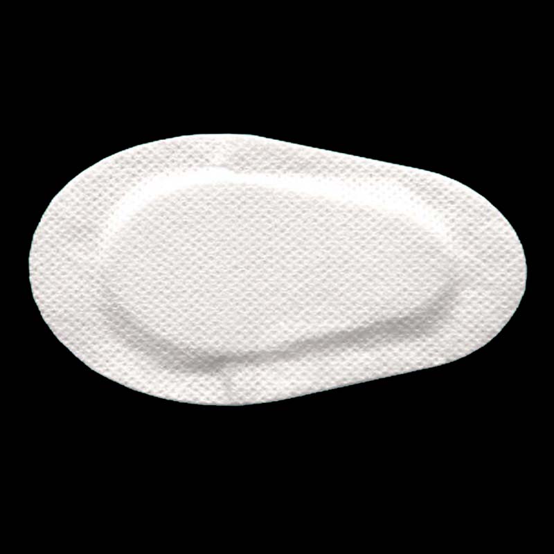 Adhesive non-woven wound dressing