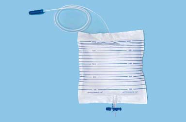 Urine bag Cross valve