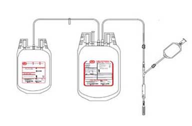 Double Blood Bag