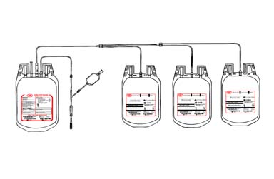 Quadruple Blood Bag (CPDA)