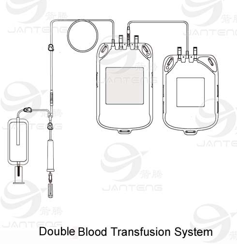 double blood bag